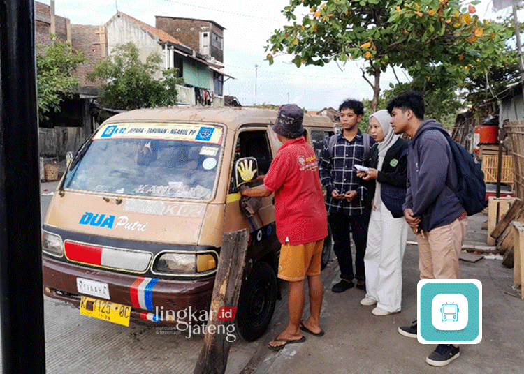 Aplikasi transportasi umum JETA