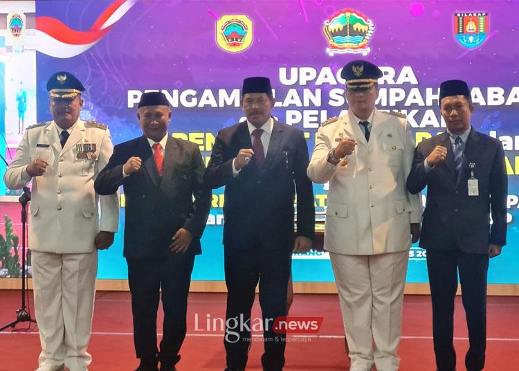 Pemprov Jateng Lantik Penjabat Bupati Pati dan Cilacap