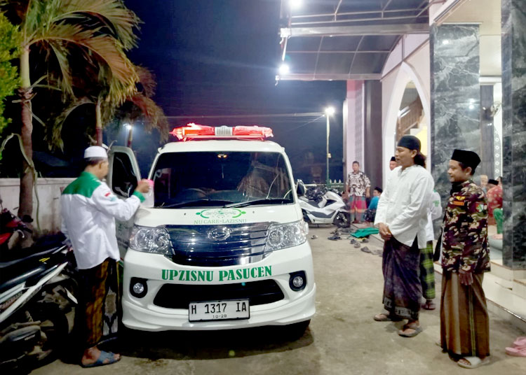 NU Ranting Pasucen Launching Mobil Siaga Siap Layani Masyarakat