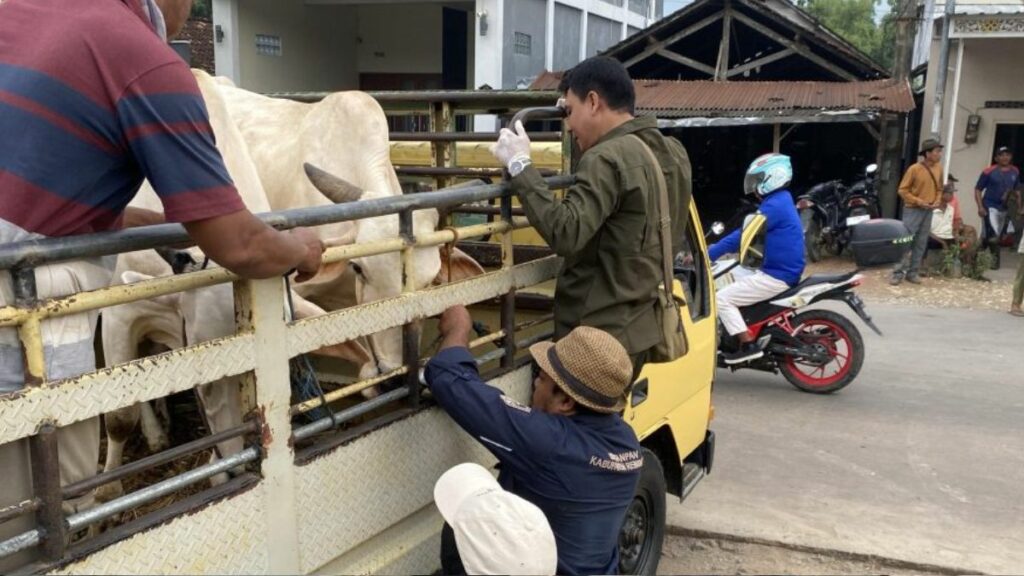 Perketat SOP Dintanpan Rembang Cegah Penyebaran PMK di Pasar Hewan Pamotan 1024x576 1