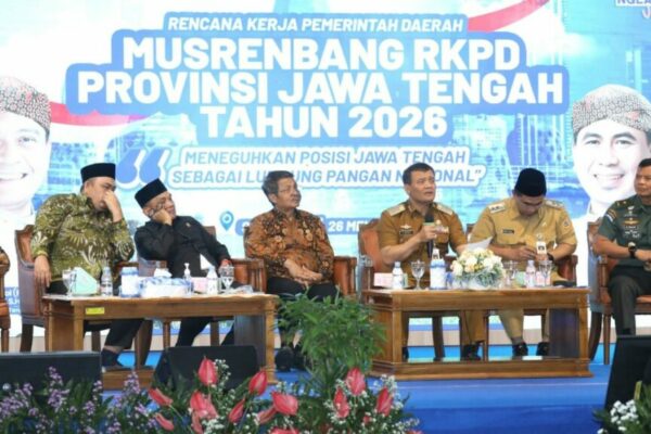 Musrenbang RKPD 2026 Jawa Tengah Targetkan Swasembada Pangan dan Industri Kuat 1024x576 1
