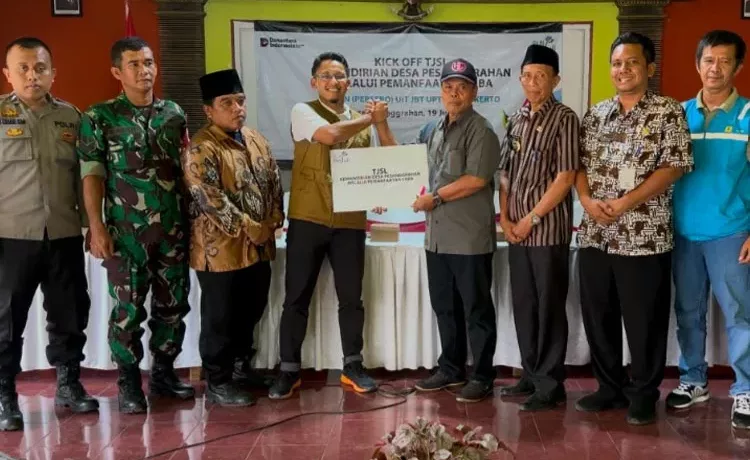 Kolaborasi bersama Desa Pesanggrahan PLN hadir untuk Rakyat melalui Pemanfaatan Faba
