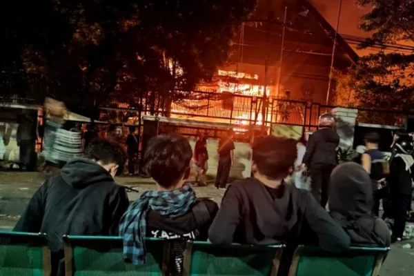 Imbas Demo Kantor DPRD Sulsel Ludes Terbakar Usai Dibakar Massa
