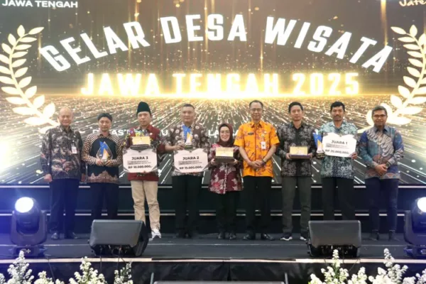 Ajang Desa Wisata Jawa Tengah 2025 Wanadadi Jadi Juara Favorit