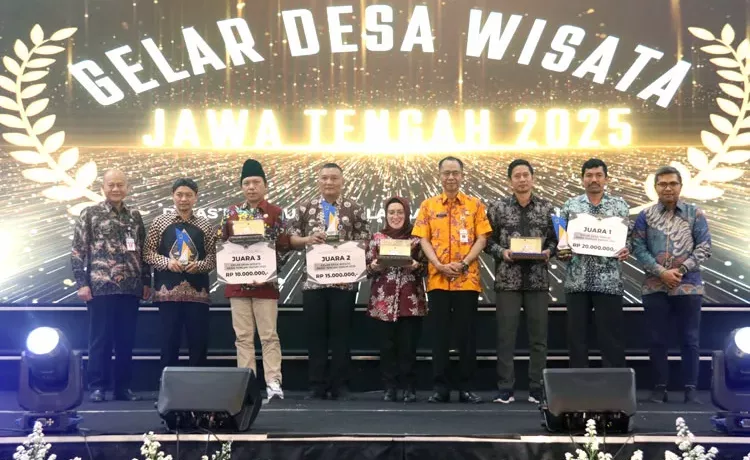 Ajang Desa Wisata Jawa Tengah 2025 Wanadadi Jadi Juara Favorit