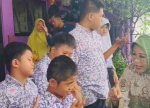 Istri Mensos Apresiasi Hasil Karya Anak SLB di Solo