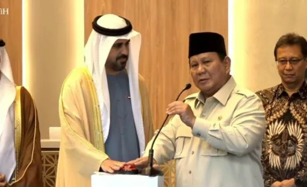 Prabowo Resmikan RS Emirates Indonesia Simbol Persahabatan Negara