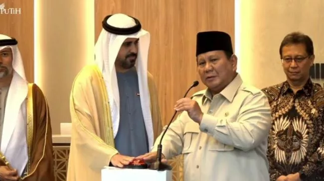 Prabowo Resmikan RS Emirates Indonesia Simbol Persahabatan Negara