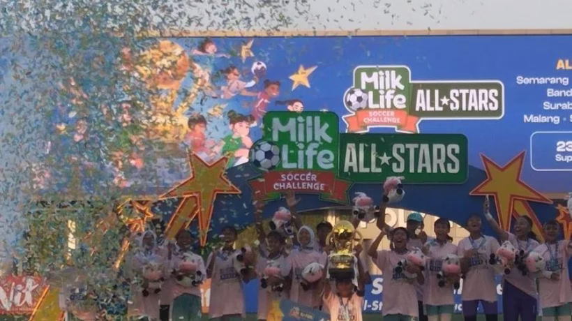 Tim Kudus Pertahankan Gelar Juara MilkLife Soccer Challenge All Stars 2026